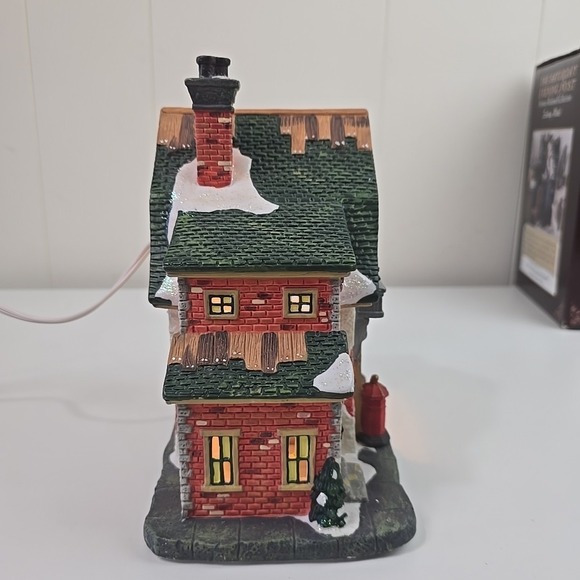 The Saturday Evening Post Norman Rockwell Collection SORTING MAIL Porcelain Hous - Picture 6 of 12